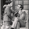 Jeffrey Neal and Ben Gazzara in the stage production Traveller Without Luggage