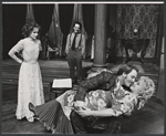 Mary Beth Hurt, Michael Tucker, John Lithgow and Sasha Von Scherler in the 1975 stage production Trelawney of the "Wells"