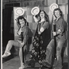 Christopher Murney [left], Rene Auberjonois [right] and unidentified [center] in rehearsal for the stage production Tricks