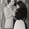 Carolyn Mignini and unidentified in rehearsal for the stage production Tricks