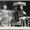 Rene Auberjonois and unidentified in the stage production Tricks