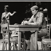 Doris Belack and John Cullum in the stage production The Trip Back Down