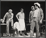 John Cullum [left] and unidentified others in the stage production The Trip Back Down