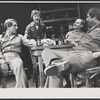 John Cullum [left] and unidentified others in the stage production The Trip Back Down