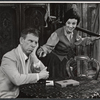 Hume Cronyn and Jessica Tandy in the stage production Triple Play