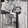 Margot Stevenson and Hume Cronyn in the stage production Triple Play