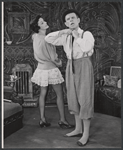 Jessica Tandy and Hume Cronyn in the stage production Triple Play