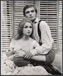 Carrie Nye and Ted van Griethuysen in the 1961 American Shakespeare Festival production of Troilus and Cressida