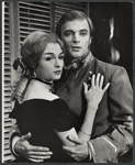 Carrie Nye and Ted van Griethuysen in the 1961 American Shakespeare Festival production of Troilus and Cressida