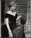 Carrie Nye and Ted van Griethuysen in the 1961 American Shakespeare Festival production of Troilus and Cressida