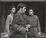 Ted van Griethuysen, Pat Hingle and unidentified others in the 1961 American Shakespeare Festival production of Troilus and Cressida