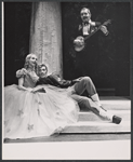 Kim Hunter and Hiram Sherman in the 1961 American Shakespeare Festival production of Troilus and Cressida