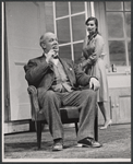 William Mervyn and Rosemary Harris in the stage production The Tumbler