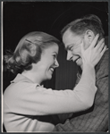 Nancy Olson and Tom Ewell in the stage production Tunnel of Love