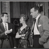 Johnny Carson, Hildy Parks and Jordan Bentley in the stage production Tunnel of Love