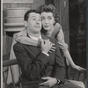 Johnny Carson and Marsha Hunt in the stage production Tunnel of Love