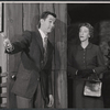 Johnny Carson and Janet Fox in the stage production Tunnel of Love