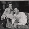 Marsha Hunt and Johnny Carson in the stage production Tunnel of Love