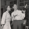 Marsha Hunt and Johnny Carson in the stage production Tunnel of Love