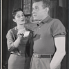 Greta Markson and Jordan Bentley in the stage production Tunnel of Love
