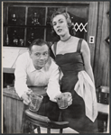 Tom Ewell and Sylvia Daneel in the stage production Tunnel of Love