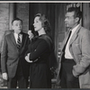 Tom Ewell, Hildy Parks and Jordan Bentley in the stage production Tunnel of Love