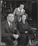 Tom Ewell, Kaye Lyder and Janet Fox in the stage production Tunnel of Love