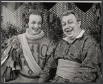 Richard Mathews and Patrick Hines in the 1965 American Shakespeare Festival production of Twelfth Night