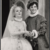 Patricia Peardon and Peter Stuart in the 1965 American Shakespeare Festival production of Twelfth Night