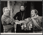 Patrick Hines, M. Josef Sommer and Richard Mathews in the 1965 American Shakespeare Festival production of Twelfth Night