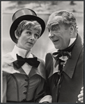 Barbara Barrie and Staats Cotsworth in the stage production All's Well That Ends Well, Central Park
