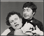 Charles Durning and Robert Ronan in the 1969 New York Shakespeare production of Twelfth Night