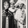 Barbara Barrie, Stephen Elliott and Tom Aldredge in the 1969 New York Shakespeare production of Twelfth Night
