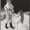 Tom Atkins and Carol Kane in the 1974 Lincoln Center production of The Tempest