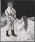 Tom Atkins and Carol Kane in the 1974 Lincoln Center production of The Tempest