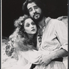 Carol Kane and Sam Waterston in the 1974 Lincoln Center production of The Tempest