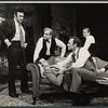 Carmine Caridi, Richard Dysart, Walter McGinn [reclining on sofa], Michael McGuire [sitting] and Charles Durning in the stage production That Championship Season