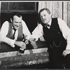 Michael McGuire and Pat Hingle in the stage production That Championship Season