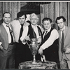 Michael McGuire, Paul Sorvino, Richard Dysart, Charles Durning and Walter McGinn in the stage production That Championship Season