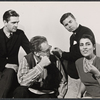 Edgar Lansbury, Ulu Grosbard, playwright Frank D. Gilroy and Irene Papas in rehearsal for the stage production That Summer - That Fall