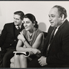 Edgar Lansbury, Irene Papas and Richard Castellano in rehearsal for the stage production That Summer - That Fall