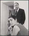 Richard Castellano and Irene Papas in rehearsal for the stage production That Summer - That Fall