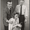 Whitfield Connor, Jane Fonda and William Adler in the stage production There Was a Little Girl 