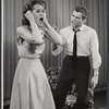 Jane Fonda and Dean Jones in the stage production There Was a Little Girl 