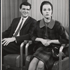 Gary Lockwood and Jane Fonda in the stage production There Was a Little Girl 
