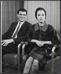 Gary Lockwood and Jane Fonda in the stage production There Was a Little Girl 