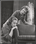 Jane Fonda and Ruth Matteson in the stage production There Was a Little Girl 