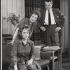 Jane Fonda, Ruth Matteson and Whitfield Connor in the stage production There Was a Little Girl 