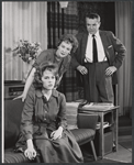 Jane Fonda, Ruth Matteson and Whitfield Connor in the stage production There Was a Little Girl 