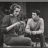 Jane Fonda and Peter Helm in the stage production There Was a Little Girl 